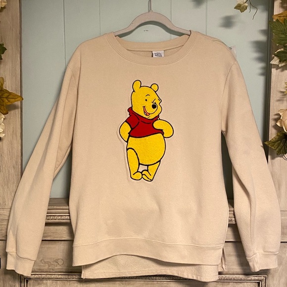 Disney Tops - Disney Winnie the Pooh EUC Sweatshirt. ‘3-D’ effect with soft Pooh! Adult Medium